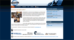 Desktop Screenshot of cyberprofs.org