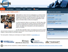 Tablet Screenshot of cyberprofs.org